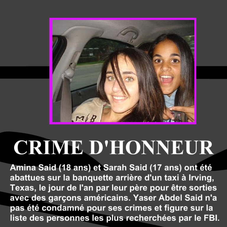 Amina-Said-Sarah-Said-crime-dhonneur